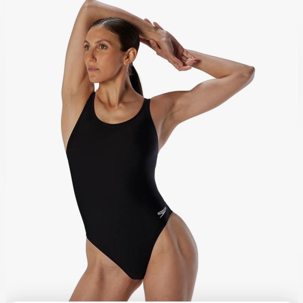 Speedo Black ProLT Superpro One Piece NWT